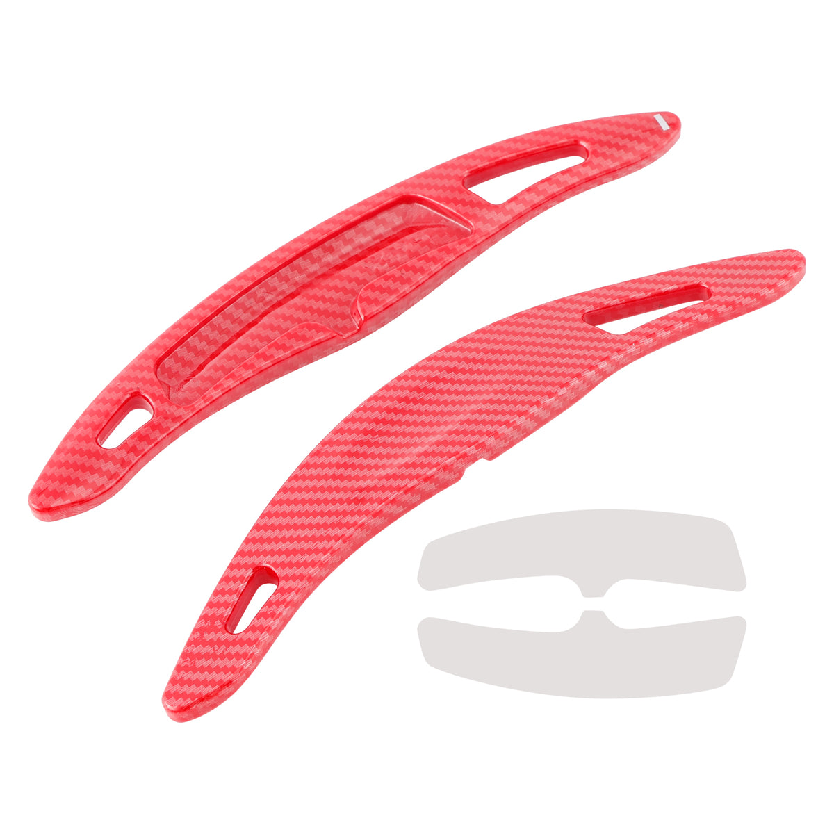 Carbon Look Steering Wheel Paddle Shifter Extension For Porsche Cayenne Macan