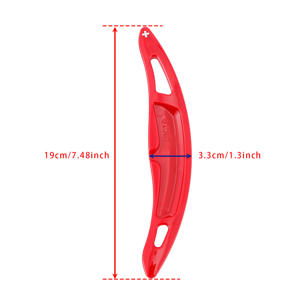 Steering Wheel Paddle Shifter Extension For Porsche Cayenne Macan Red