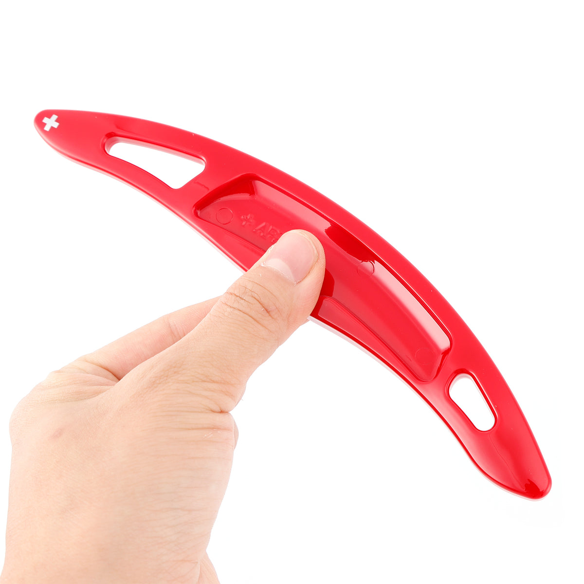 Steering Wheel Paddle Shifter Extension For Porsche Cayenne Macan Red