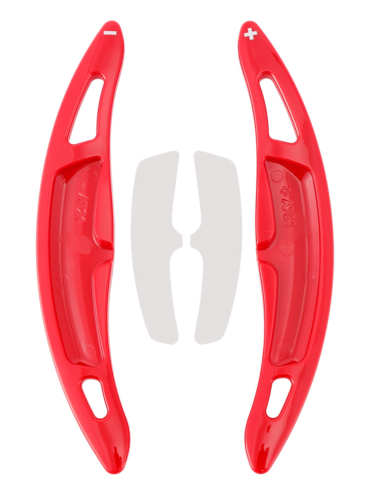 Steering Wheel Paddle Shifter Extension For Porsche Cayenne Macan Red