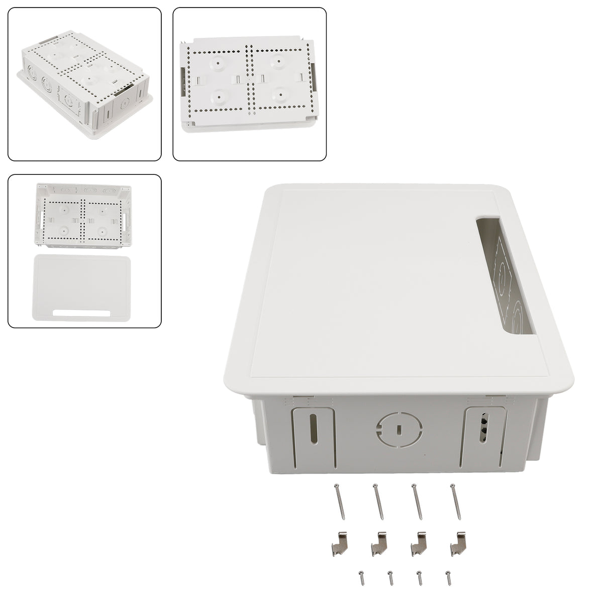 9 Inch In-Wall Enclosure for TVs and Media Devices Electrical and Storage Box