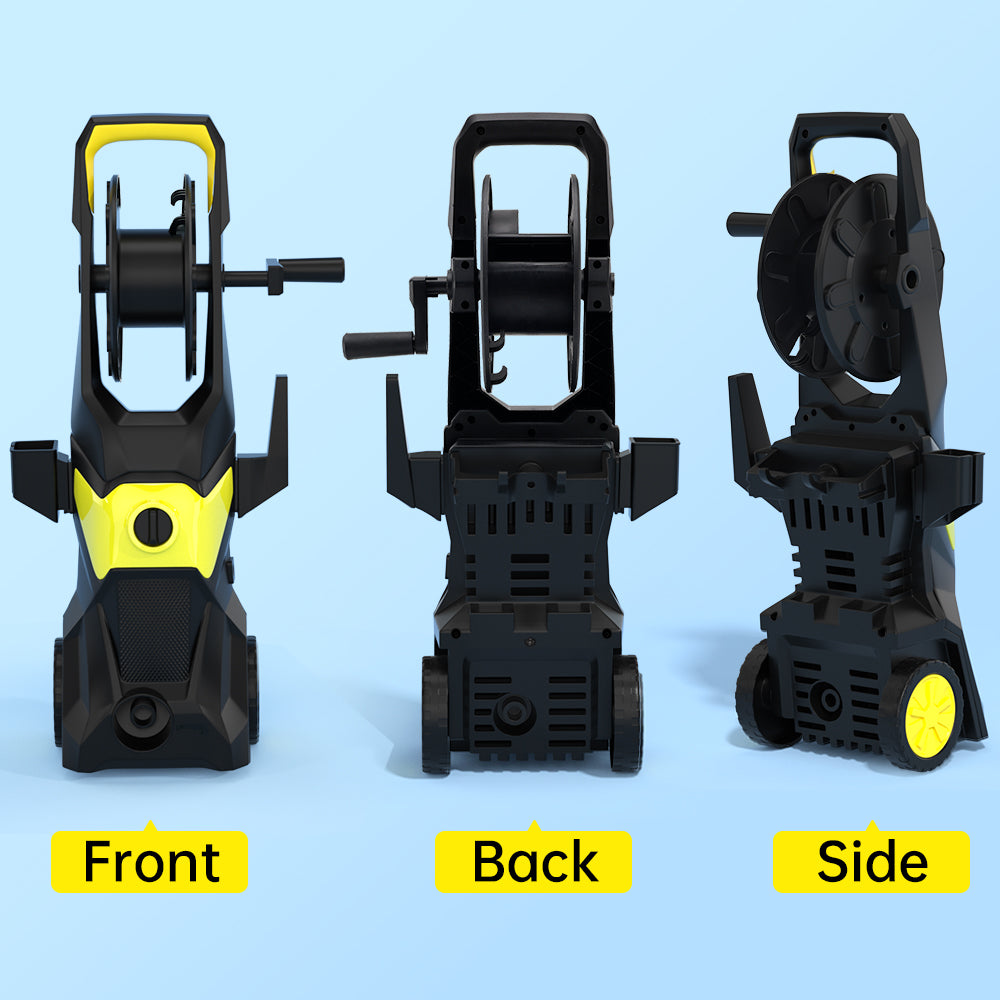 Portable 3000 PSI Electric High-Pressure Washer Yellow 2.6 GPM Power Washer