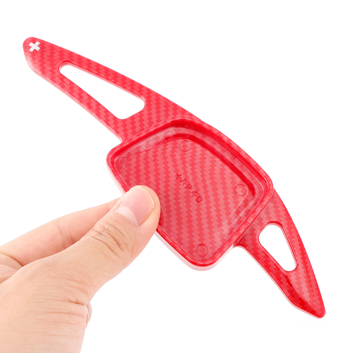 Carbon Look Steering Wheel Paddle Shifter Extension For Audi A3 A4 A6