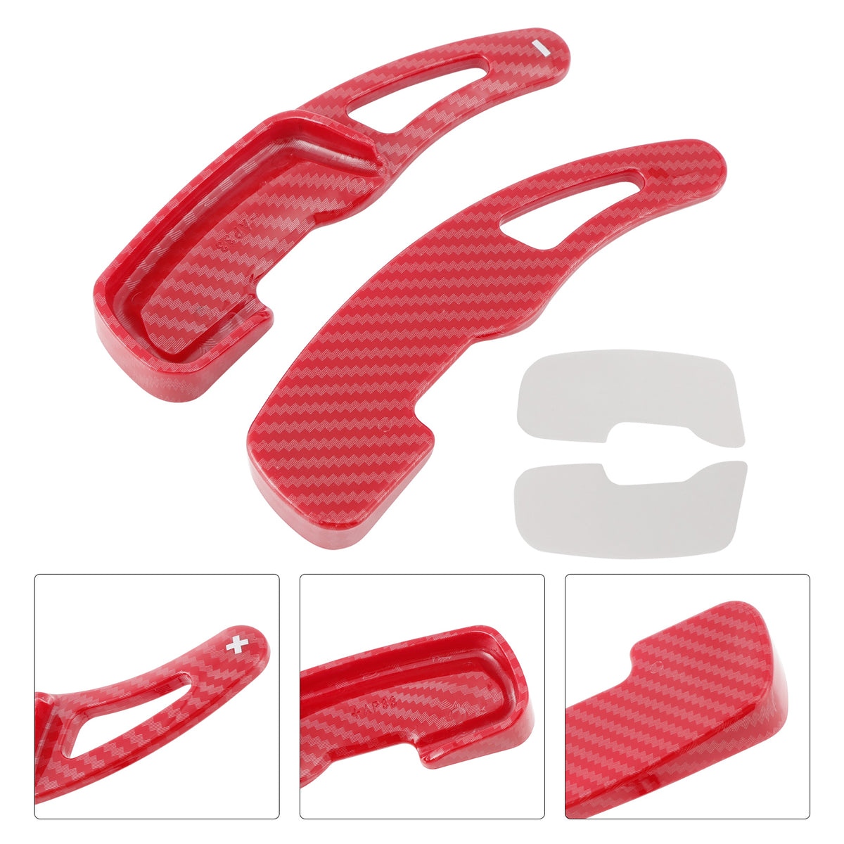 Carbon Look Steering Wheel Paddle Shifter Extension For Lexus RX GX