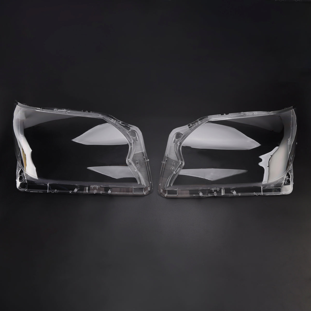 2Pcs Front Headlight Lens Shell+Seal Glue For Lexus GX460 2020-2023 US