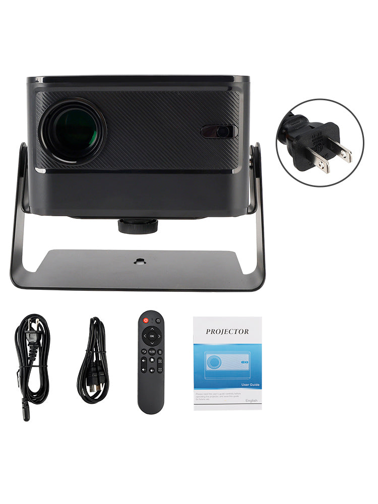 4K Projector Smart Android Home Projector Dual Frequency HD Projector Bedroom US