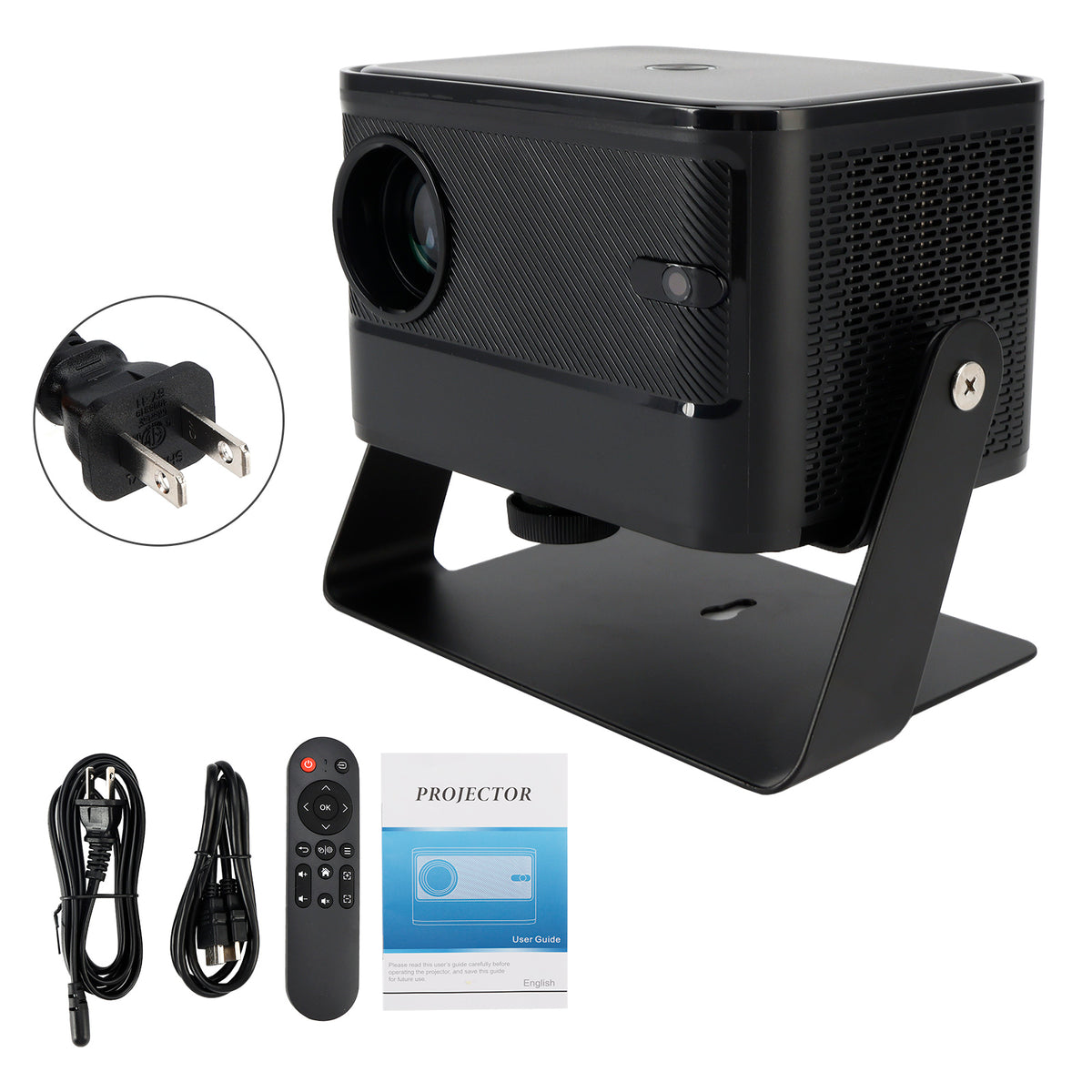 4K Projector Smart Android Home Projector Dual Frequency HD Projector Bedroom US