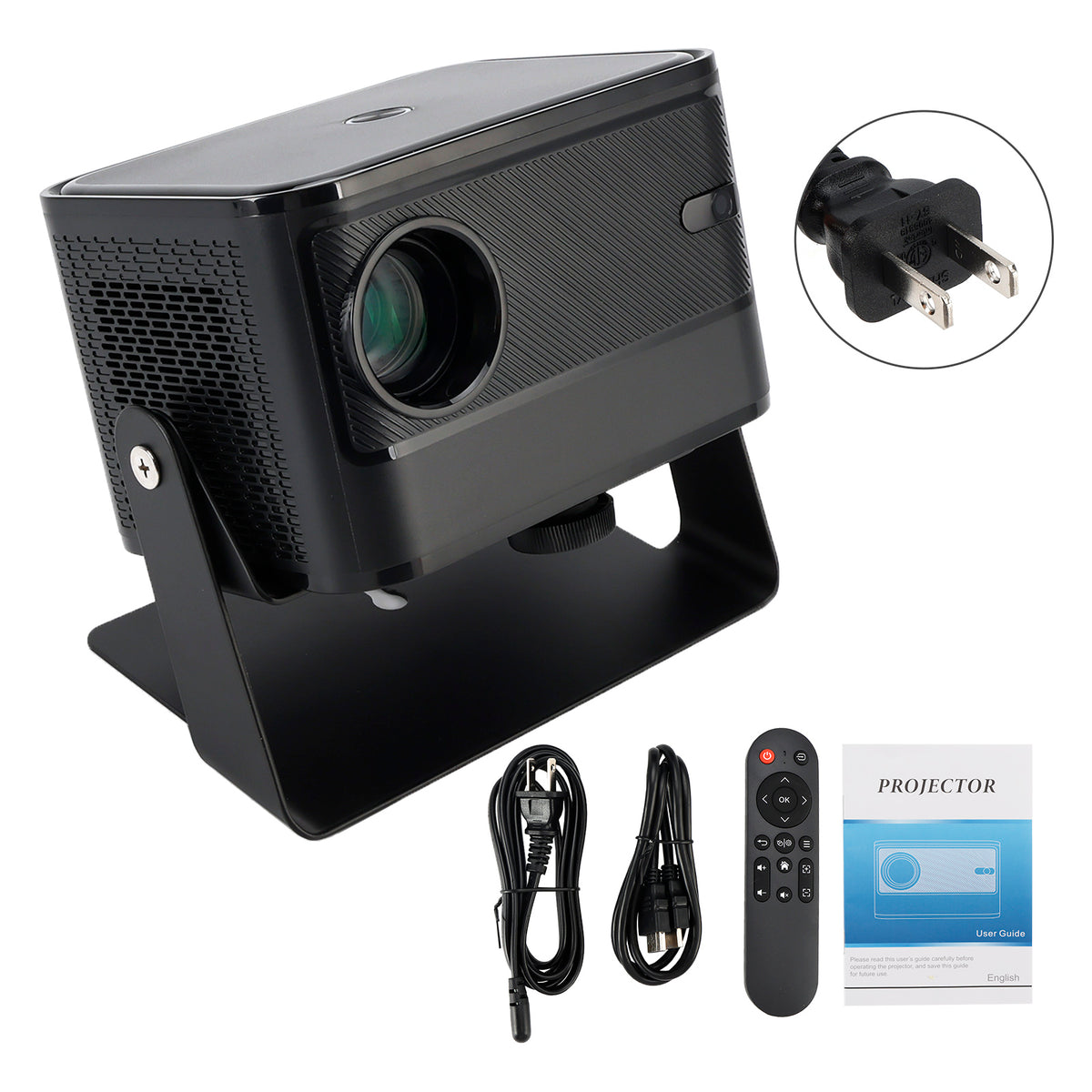 4K Projector Smart Android Home Projector Dual Frequency HD Projector Bedroom US