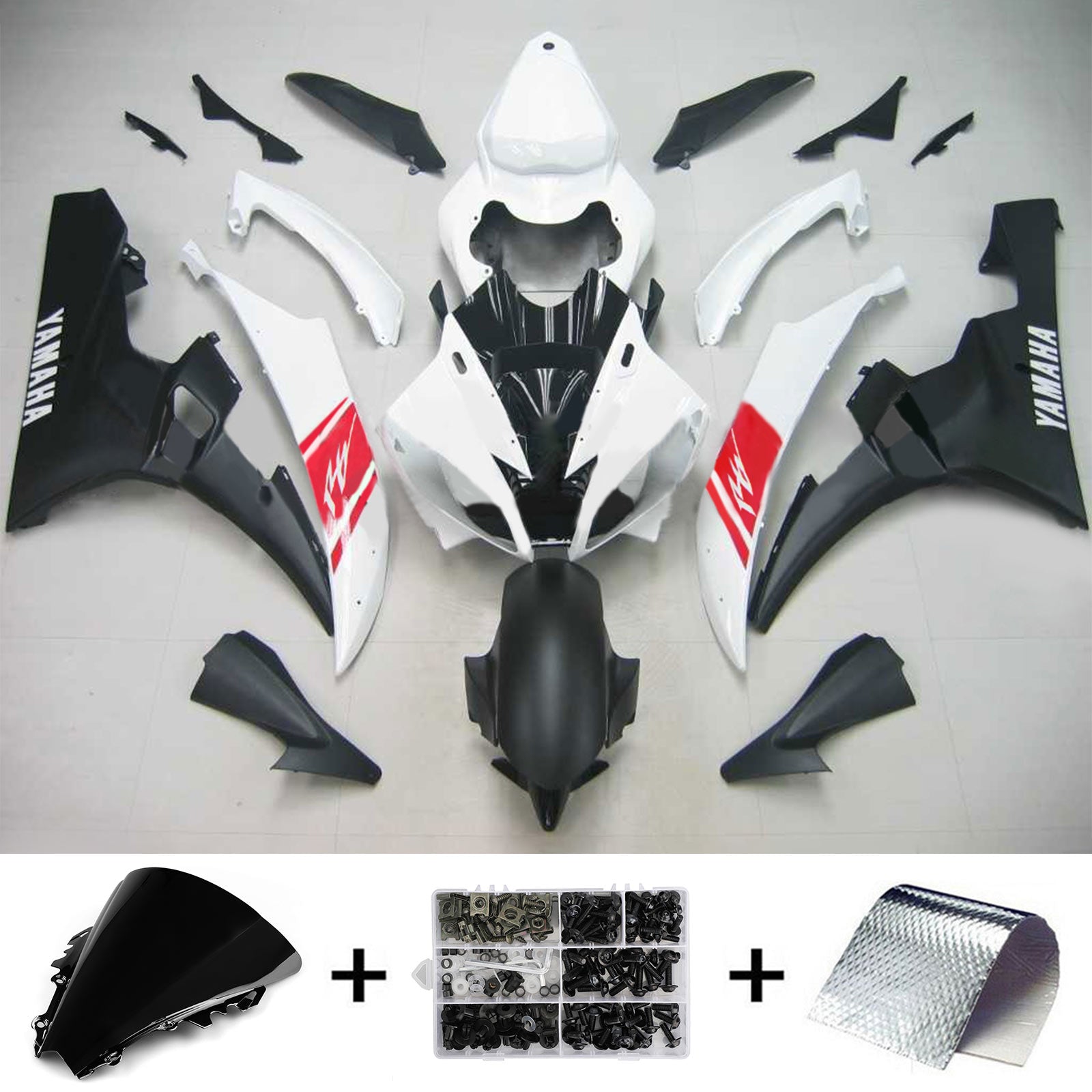 2006-2007 Yamaha YZF 600 R6 Fairing Kit Generic