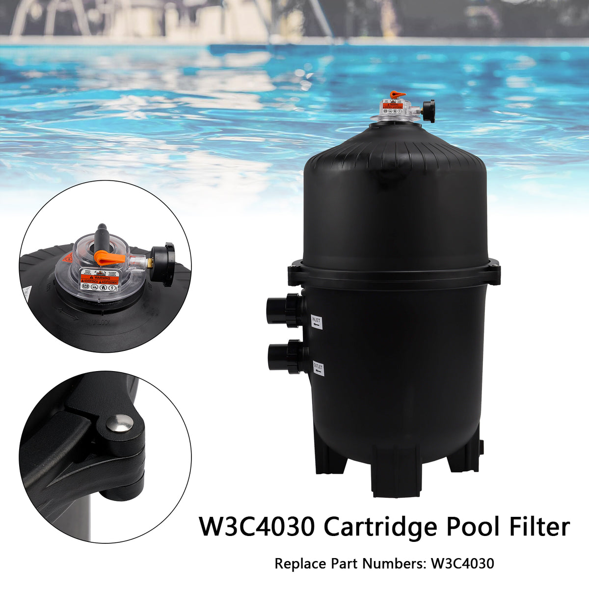 W3C4030 Cartridge Pool Filter