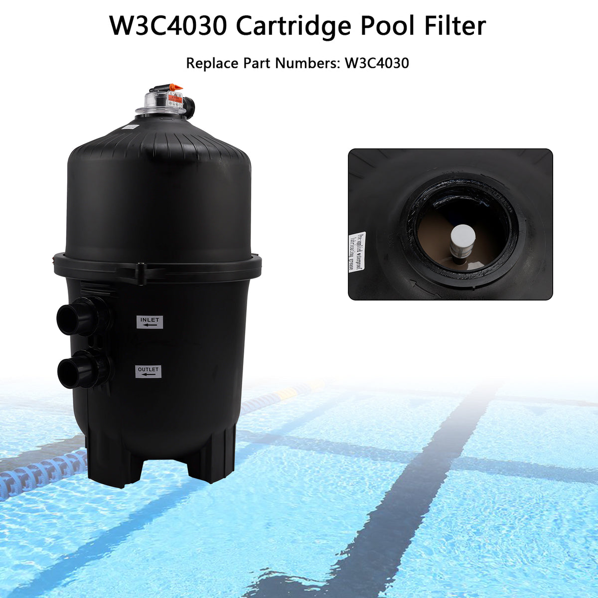 W3C4030 Cartridge Pool Filter