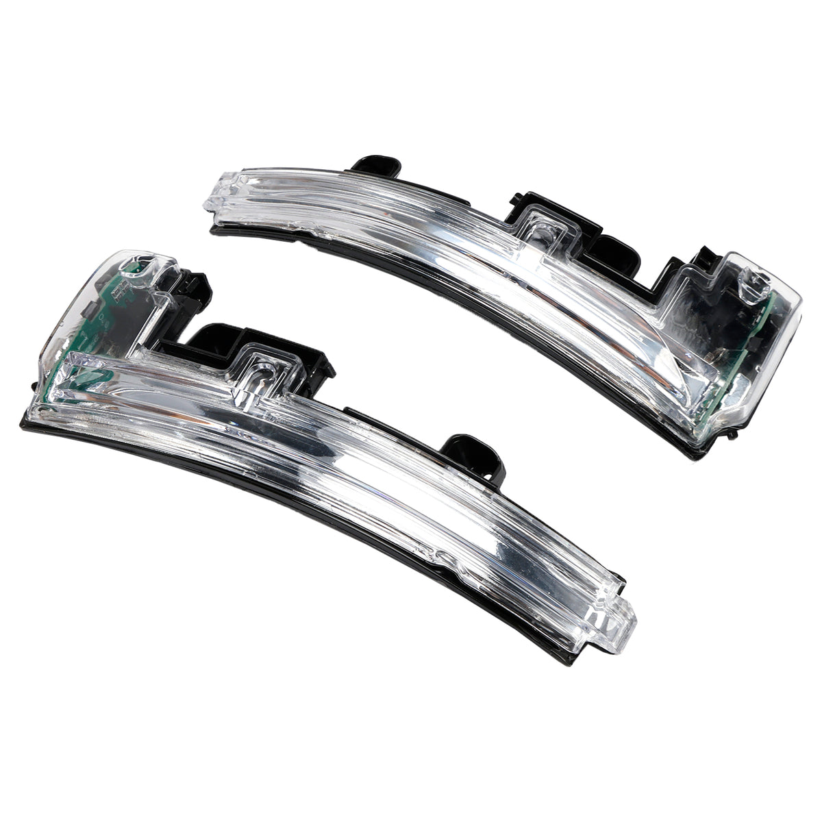 2011-2013 Land Rover Range Rover Evoque (L538) 2Pcs Dynamic Wing Mirror LED Signal Indicator Light LR027946 LR027945 Generic