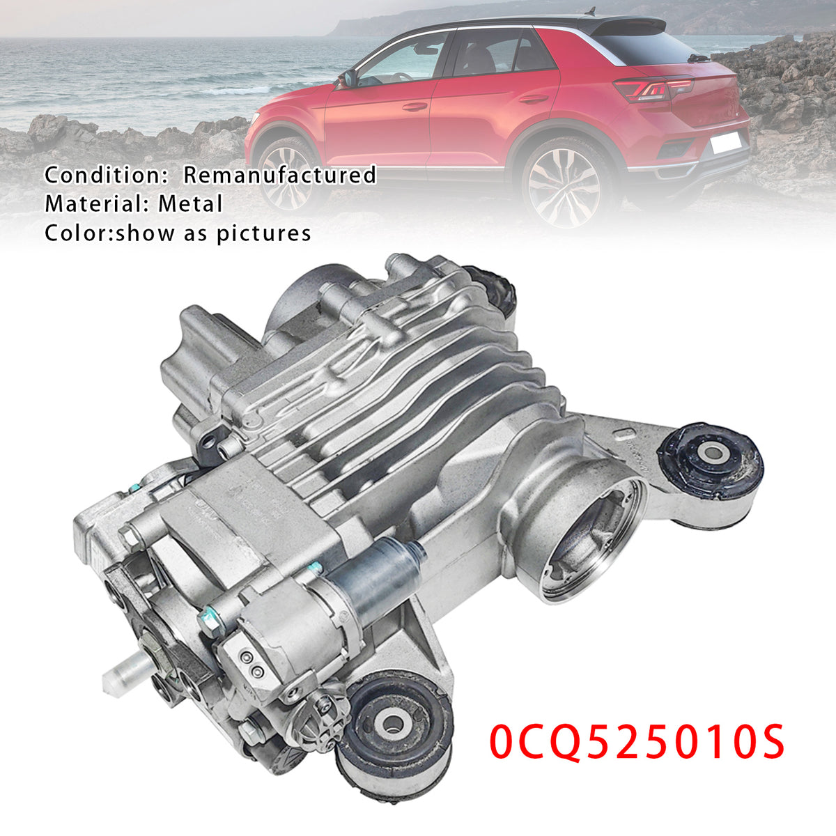 4 Motion Rear Differential Assembly 0CQ525010S For VW Golf R Audi A3 Q2 Quattro