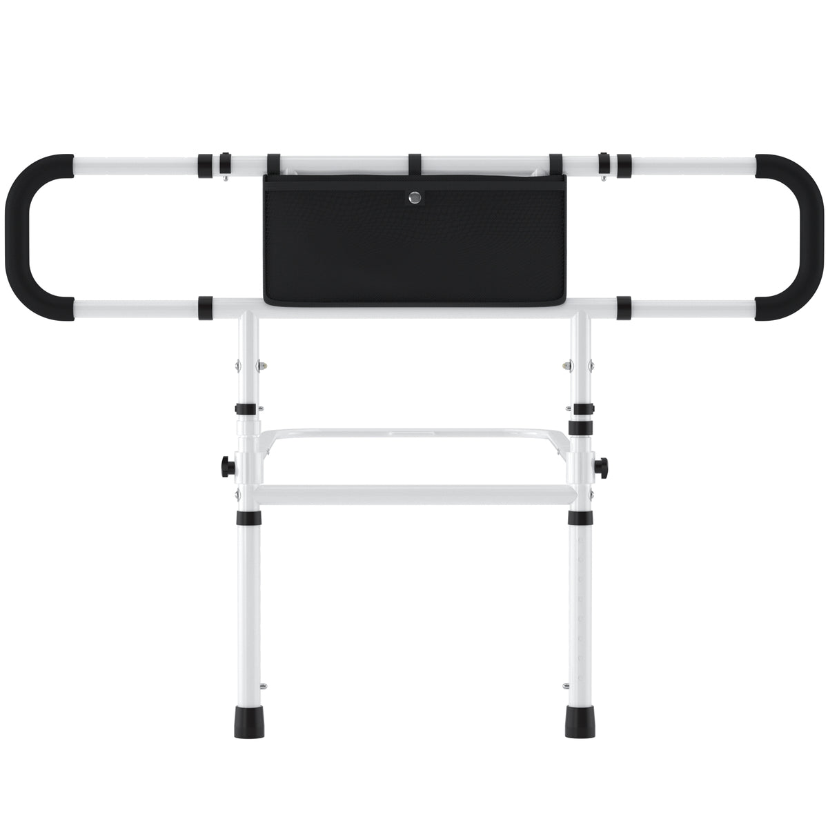 Bed Side Rail Mobility Aid Guard punch-free and foldable bedside handrails for getting up