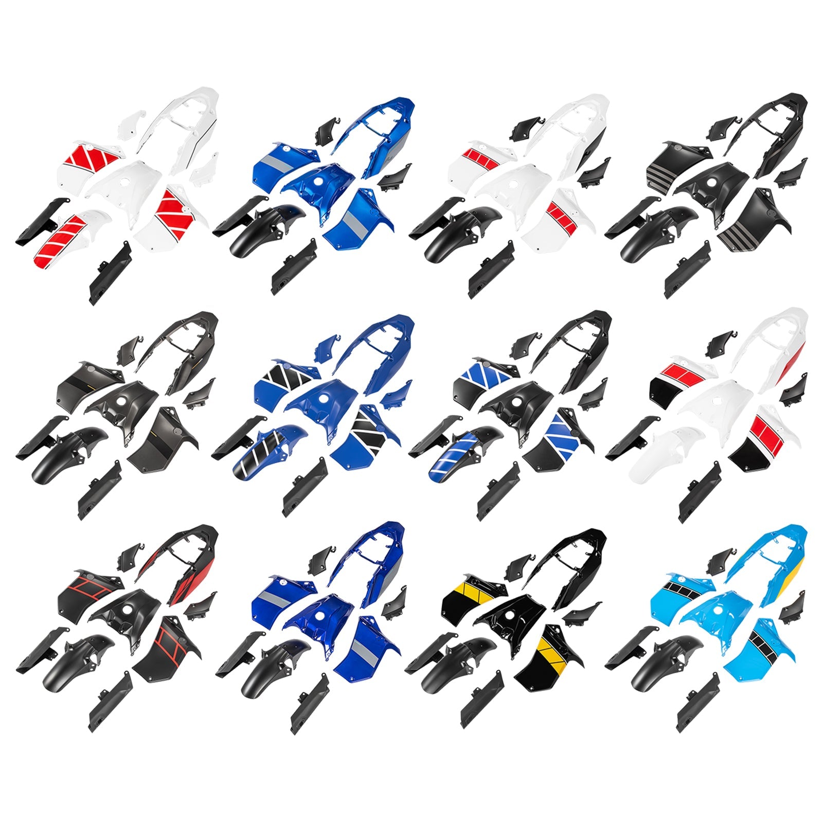 2019-2024 Yamaha Tenere 700 Injection ABS Bodywork Fairing Kit