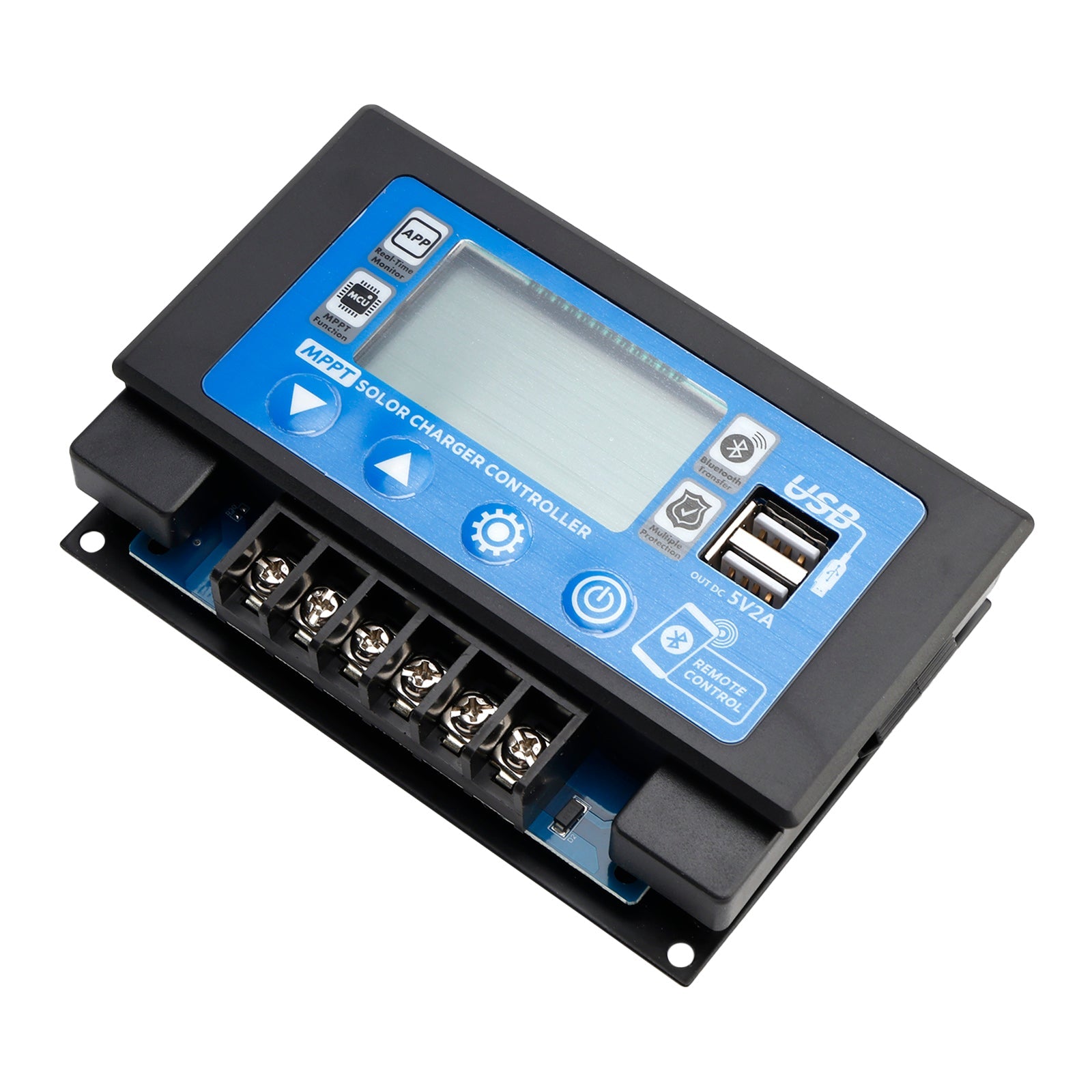 30A/60A Embedded Snap-On Energy Storage Dedicated MPPT Solar Controller Bluetooth