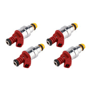 4Pcs Fuel Injector For Hyundai Excel 1990-1994 Scoupe 1991-1992 0280150788