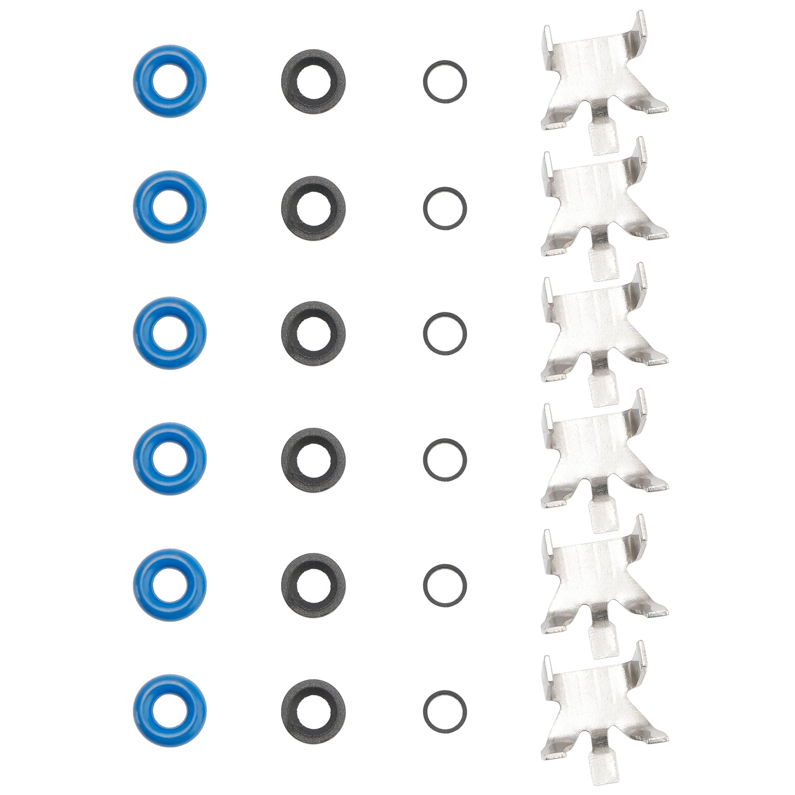 2011-2016 Ford F150 3.5L Turbo EcoBoost 6PCS Fuel Injector Repair Seal Kit