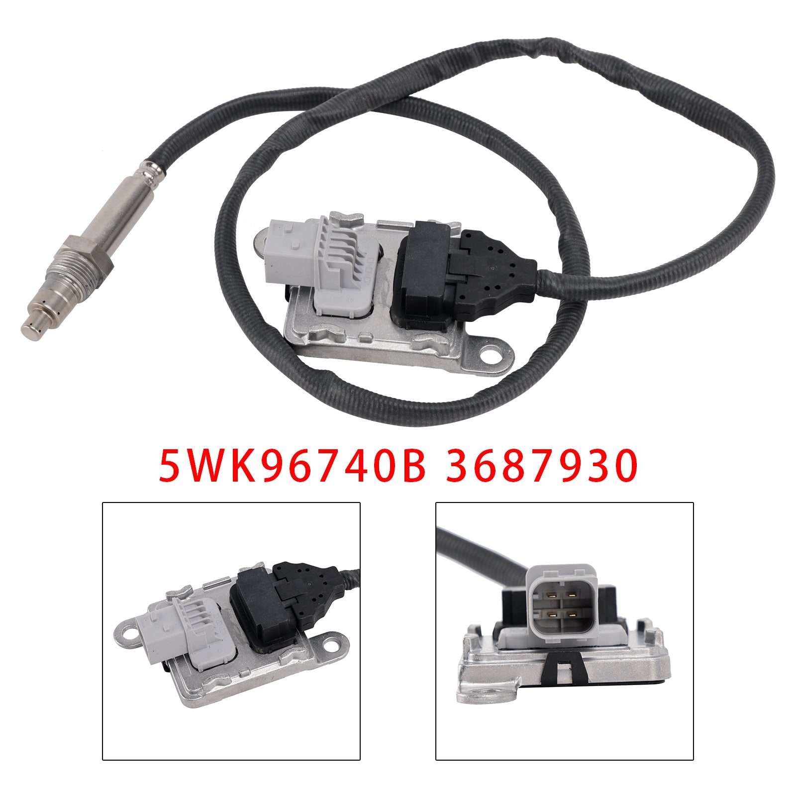 2013 Western Star 6900XD L6 15.0L Upstream Nox Sensor 5WK96740B 4326870 3687930