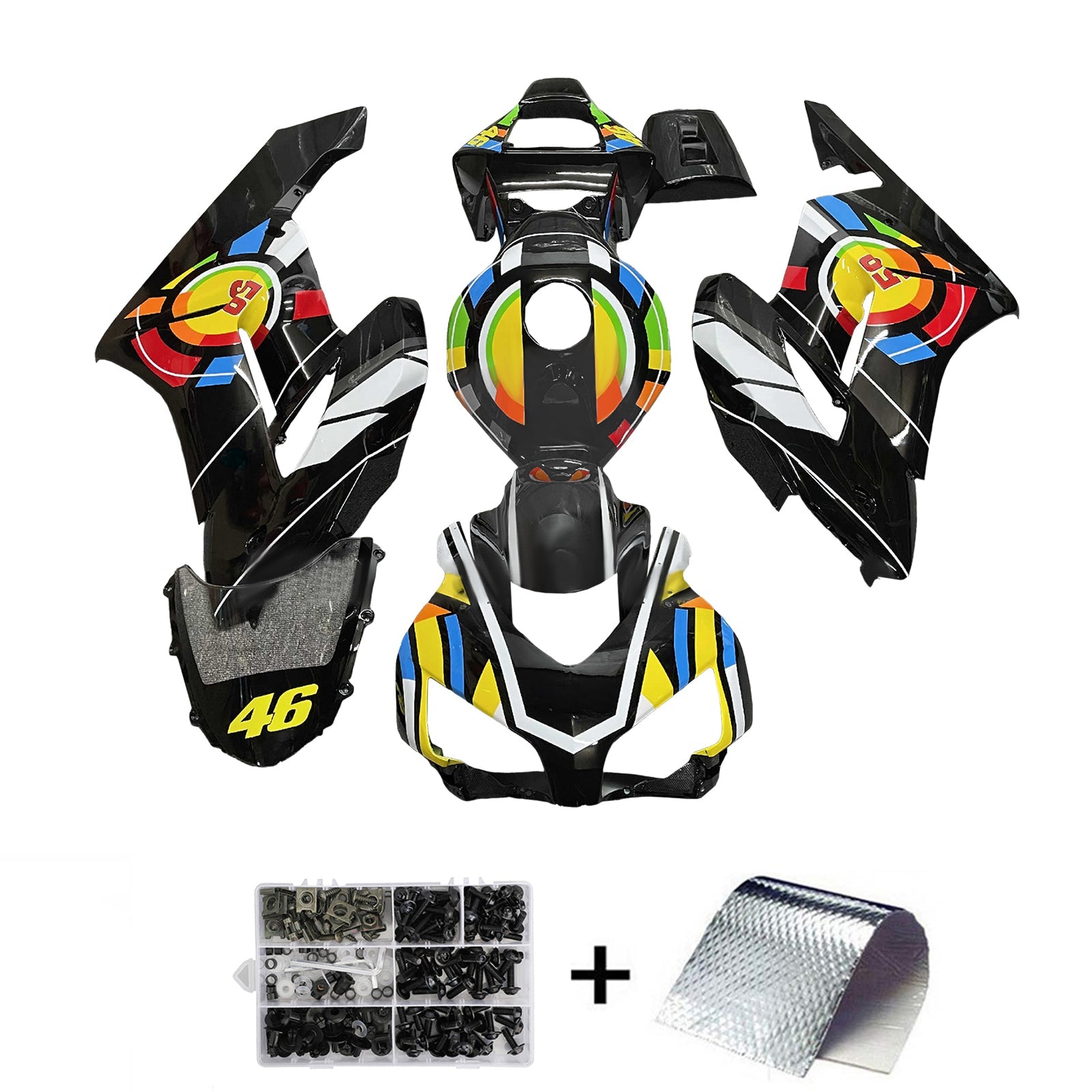 Injection Fairing Kit Bodywork Plastic ABS For Honda CBR1000RR 2004-2005