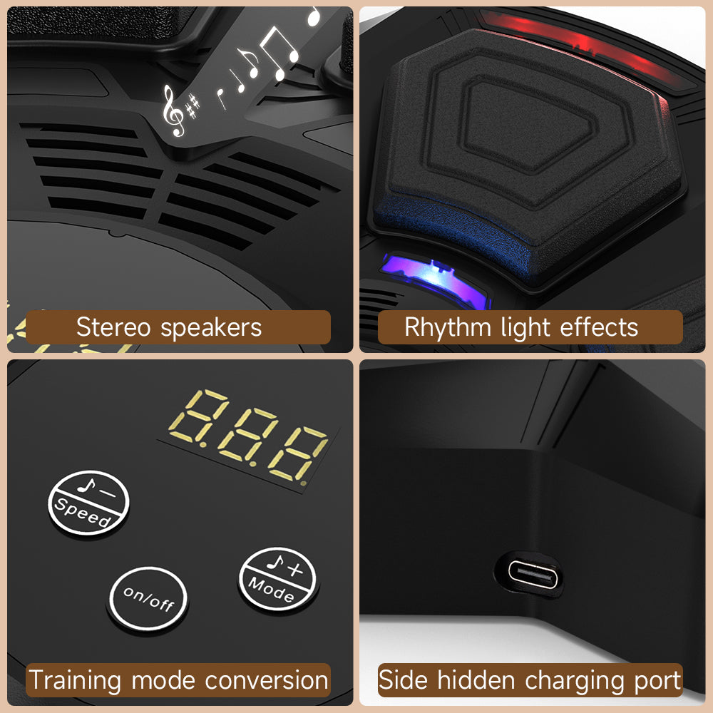 Bluetooth Smart Boxing Machine for Adults & Kids – Wall-Mounted Reflex Training