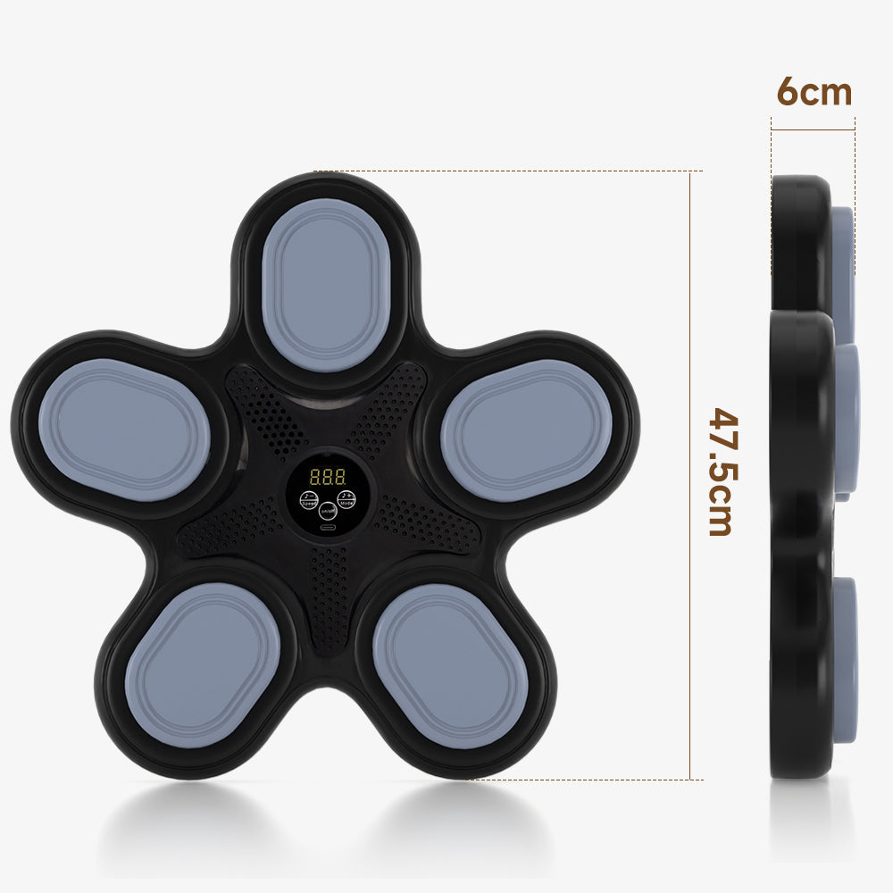 Music Boxing Machine with Boxing Gloves – Wall-Mounted Smart Boxing Trainer