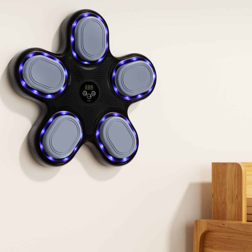 Music Boxing Machine with Boxing Gloves – Wall-Mounted Smart Boxing Trainer