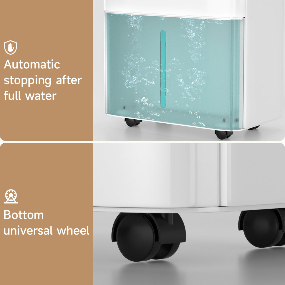 2500 Sq. ft Dehumidifier for Basement and Large Room, 26 Pints Dehumidifiers for Home with Drain Hose, Intelligent Humidity Control, 3 Modes, 24H Timer, Ideal for RV, Bathroom, Bedroom