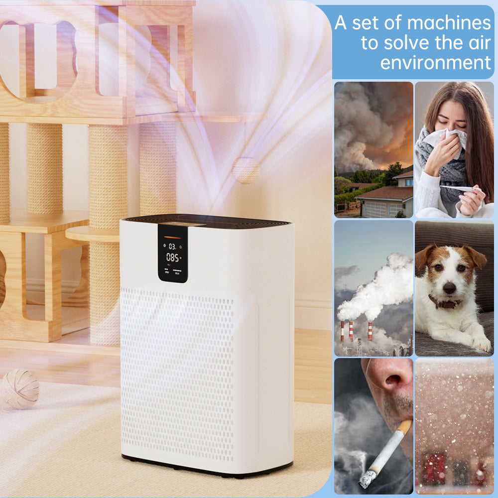 Air Purifier for Home Bedroom Large Room Up to 2400 Ft²,