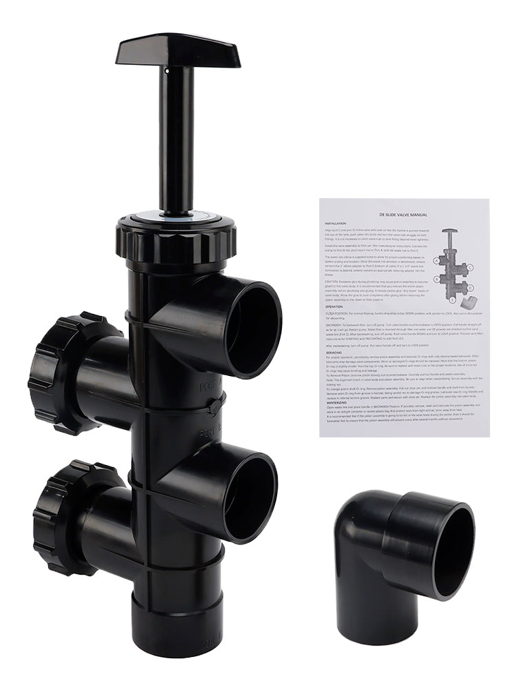 SP0410X502S 2" Slide Valve Assembly for Hayward Pro-Grid/Micro-Clear D.E.Filters