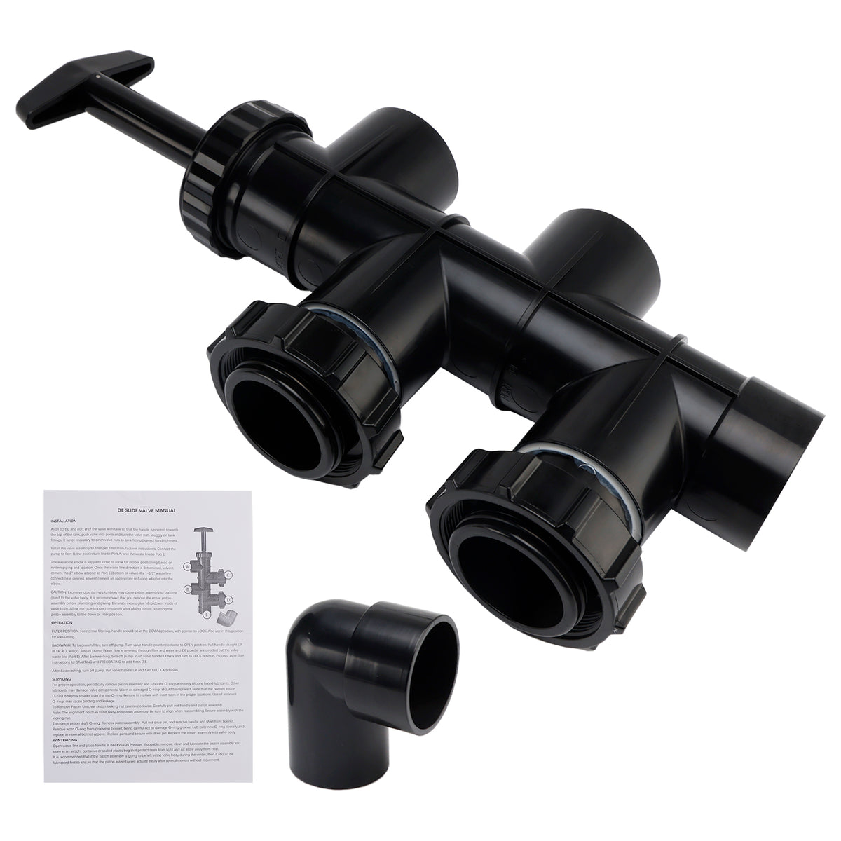 SP0410X502S 2" Slide Valve Assembly for Hayward Pro-Grid/Micro-Clear D.E.Filters