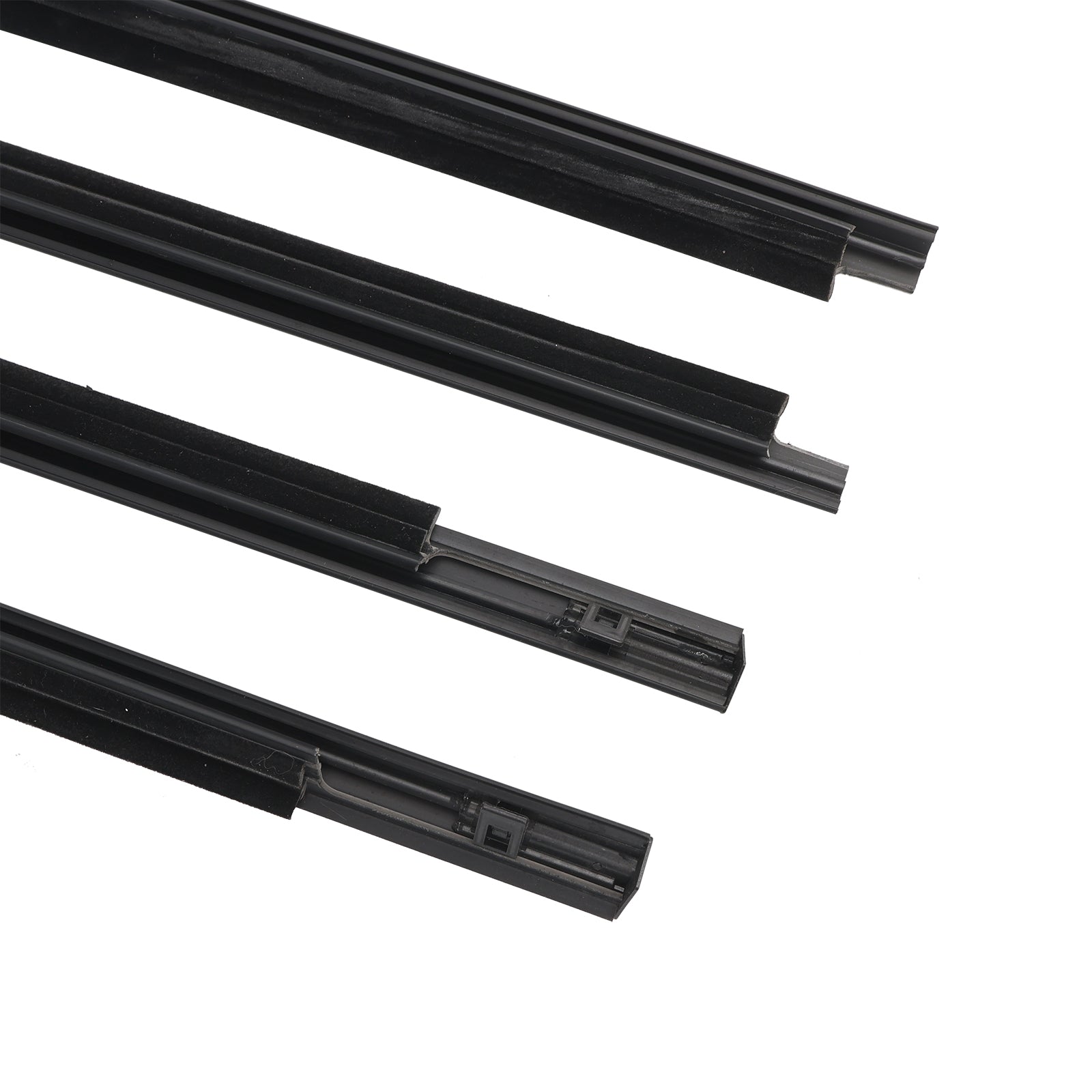 2001-2007 Nissan X-trail 4PCS Window Weather Strip Seal Belt 80821-8H300 82820-8H300