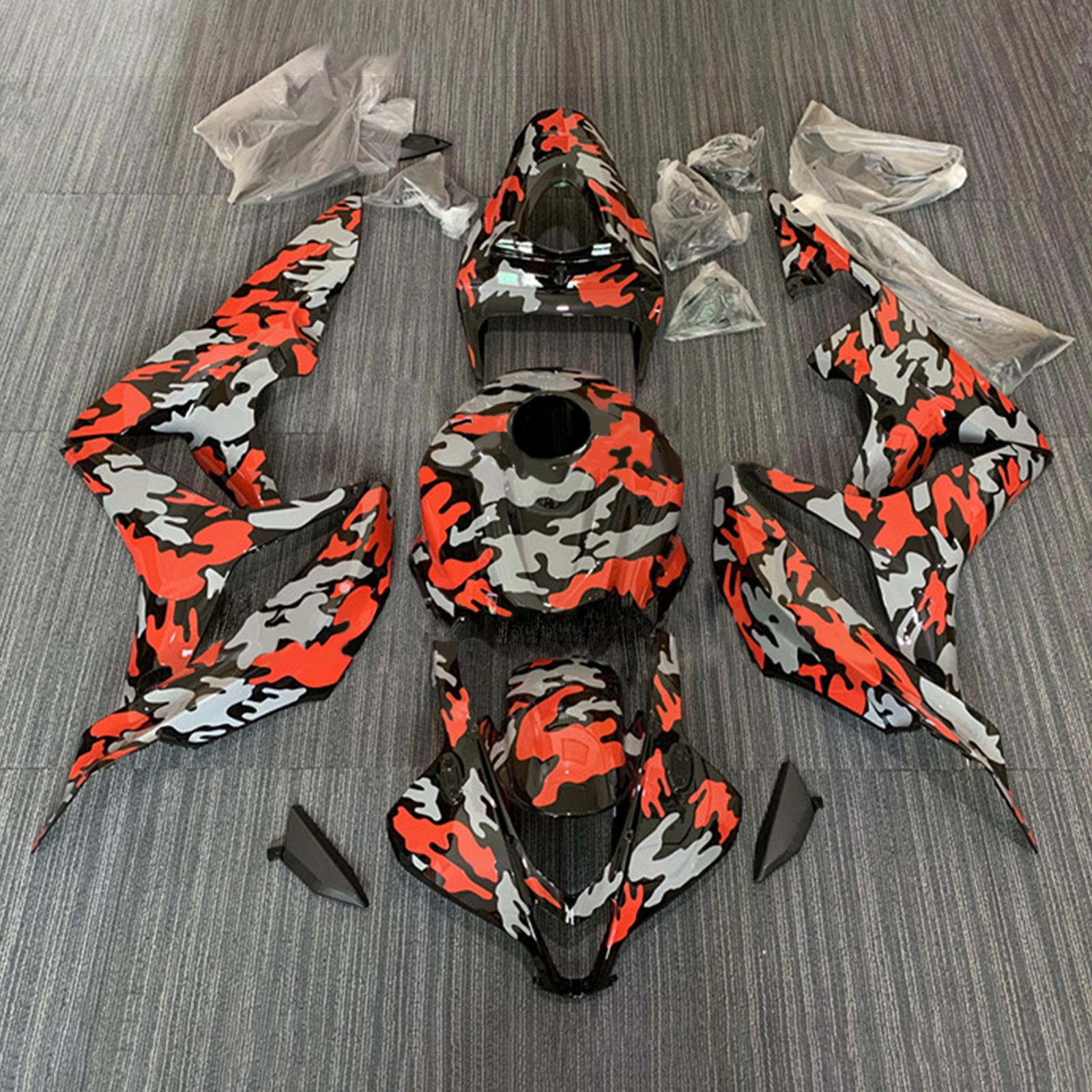 2007-2008 Honda CBR600RR F5 Fairing Kit Bodywork Plastic ABS