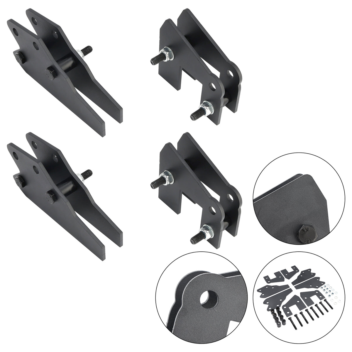 Front & Rear Lift Kit 3" Suspension For Polaris Ranger 570 1000 Xp Crew Diesel