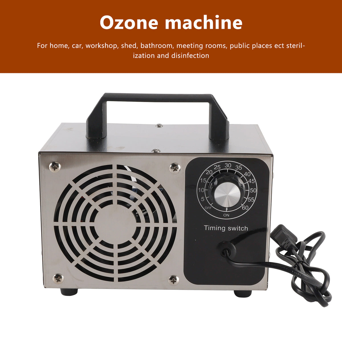 Ozone Generator Machine Pro Air Purifier Ionizer Ozonator 32g/h