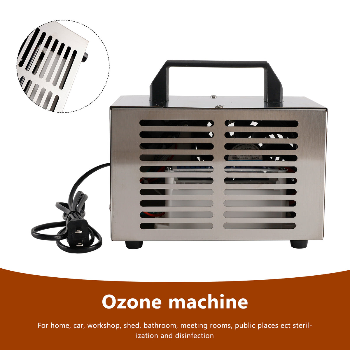 Ozone Generator Machine Pro Air Purifier Ionizer Ozonator 32g/h