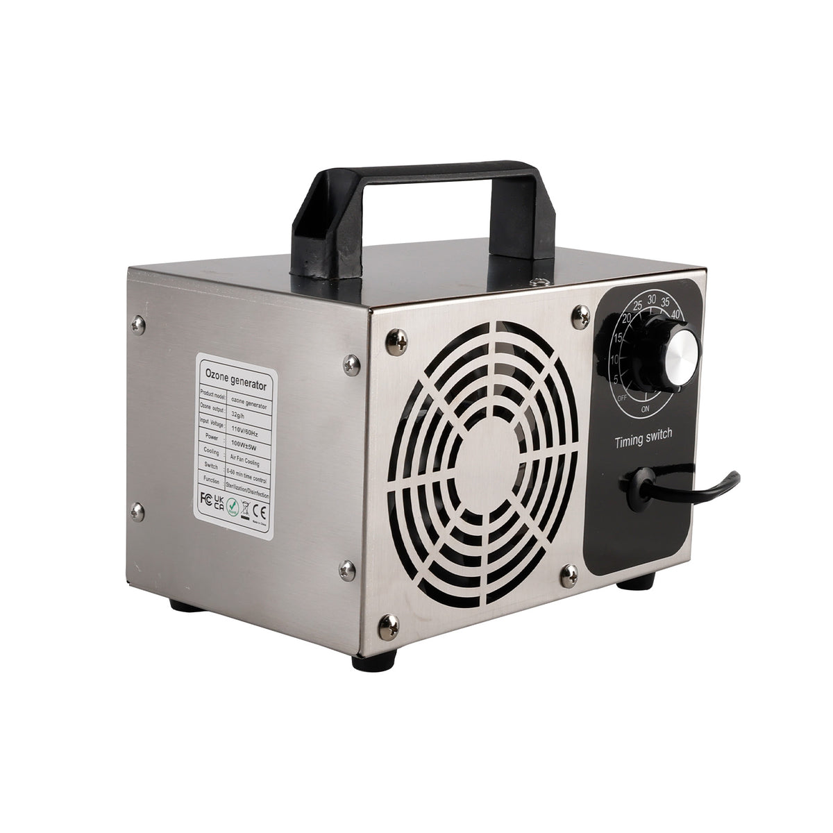 Ozone Generator Machine Pro Air Purifier Ionizer Ozonator 32g/h