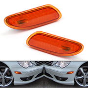 2Pcs Side Marker Turn Signal Light 2038200721 2038200821 For W203 C 01-07