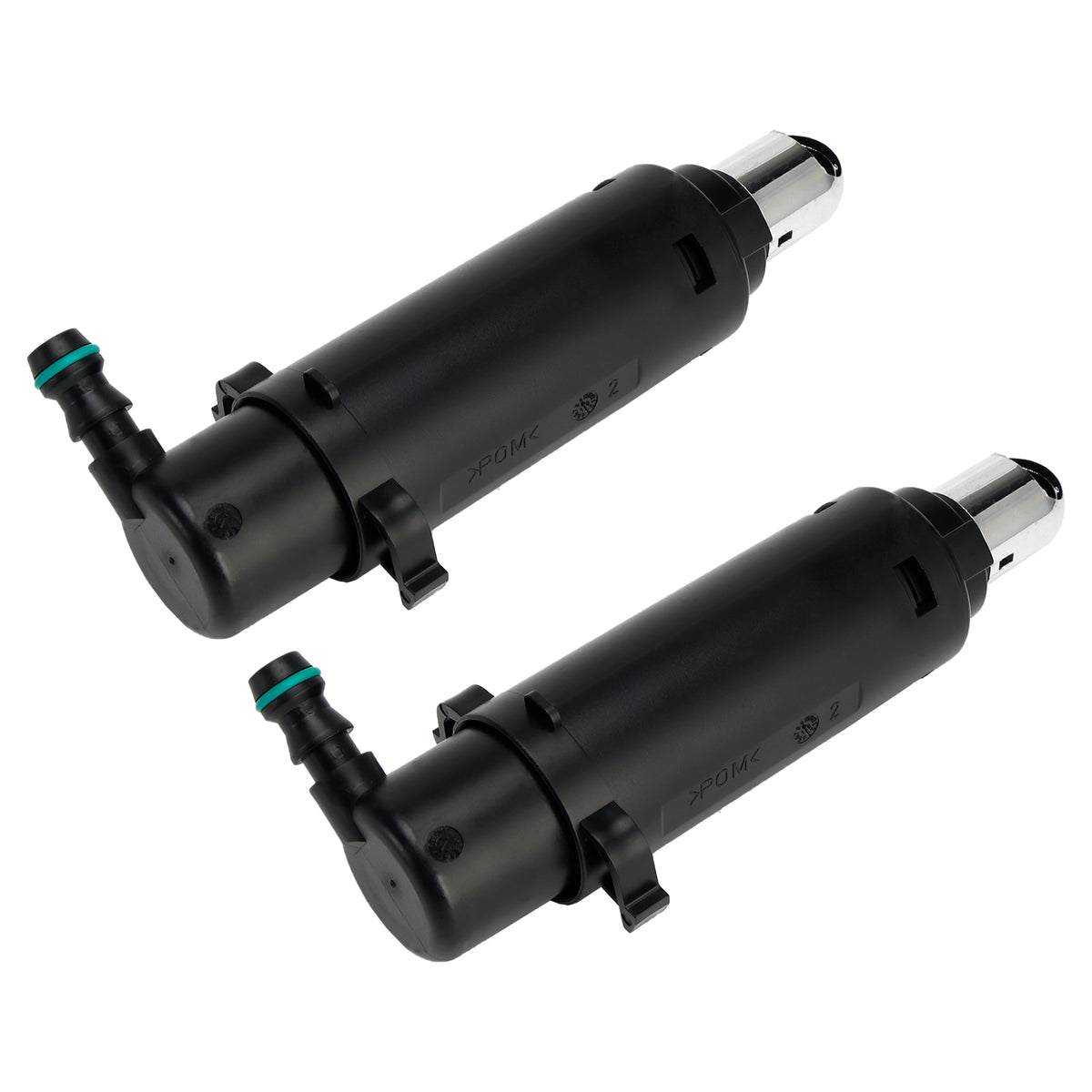 2010-2016 Porsche Pana Meira 1 Pair Front Headlight Spray Washer Nozzle 97062813300 Generic