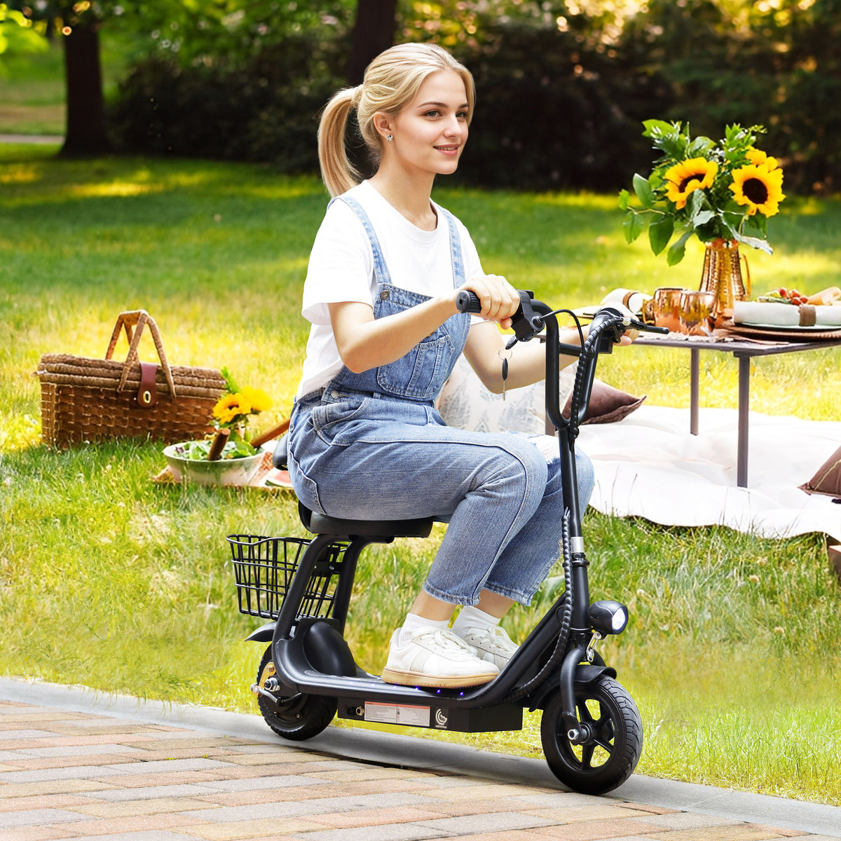 Electric Scooter for Kids Ages 4-10