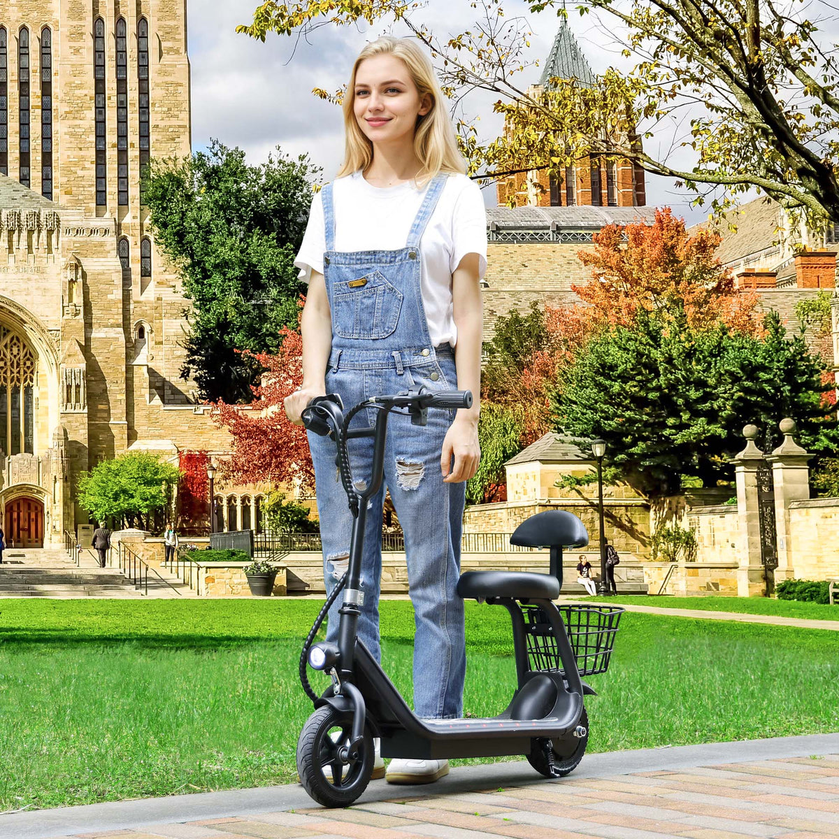Electric Scooter for Kids Ages 4-10