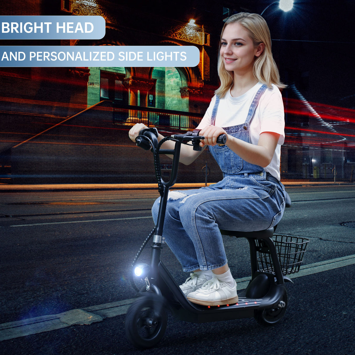 Electric Scooter for Kids Ages 4-10