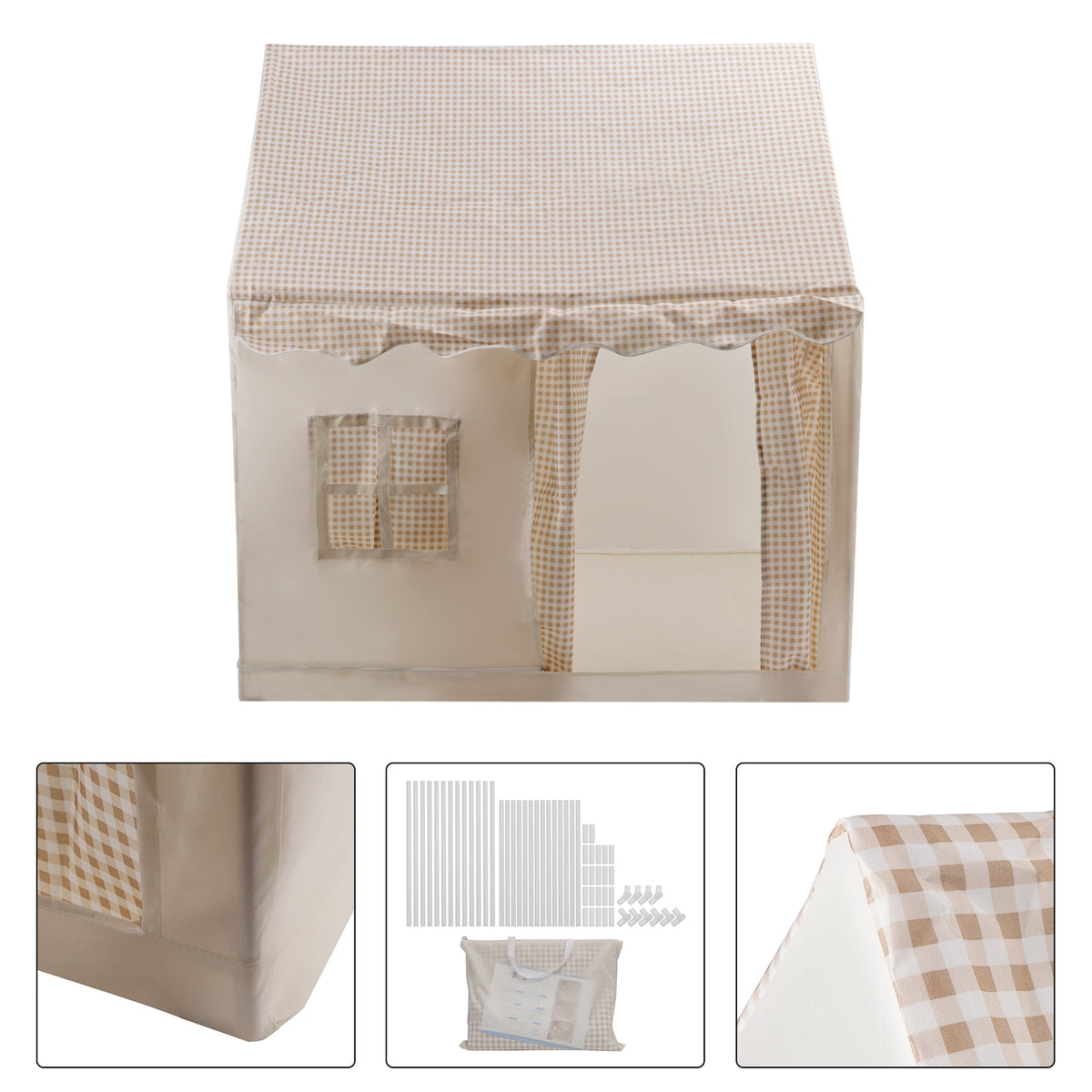 Kids Play Tent Indoor: with Carry Bag