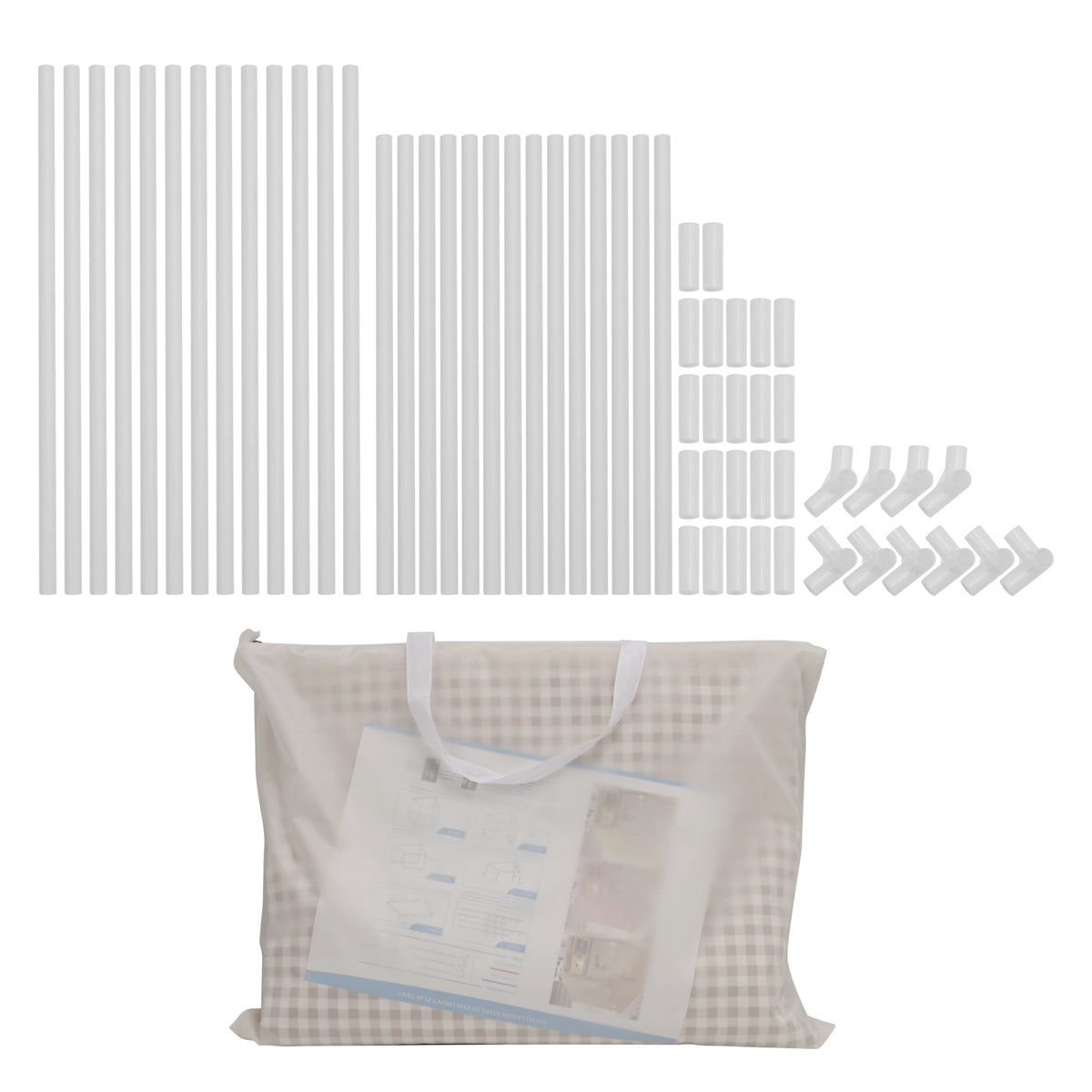 Kids Play Tent Indoor: with Carry Bag