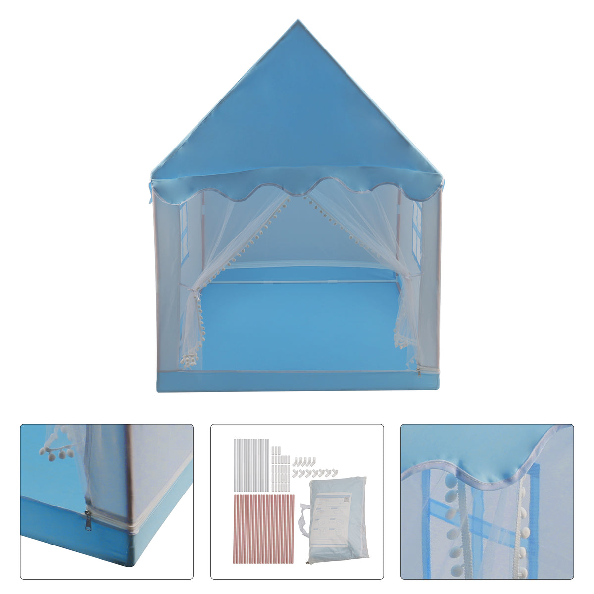 Kids Indoor Play Tent for Boys & Girls