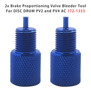 2x Brake Proportioning Valve Bleeder Tool For DISC DRUM PV2 and PV4 AC 172-1353