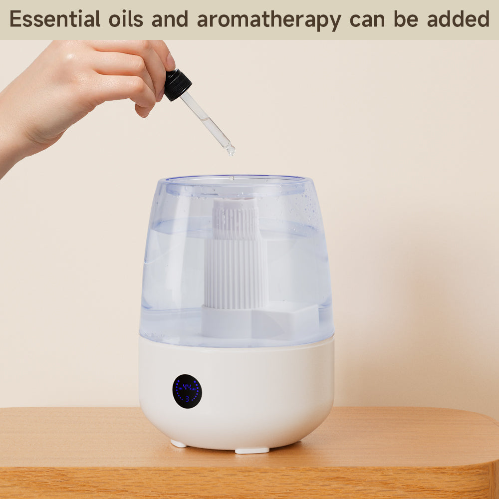 Humidifiers for Bedroom Large Room Home (6.8L) Cool Mist Top Fill Essential Oil Diffuser for Baby & Plants&Pet  Large capacity With remote control
