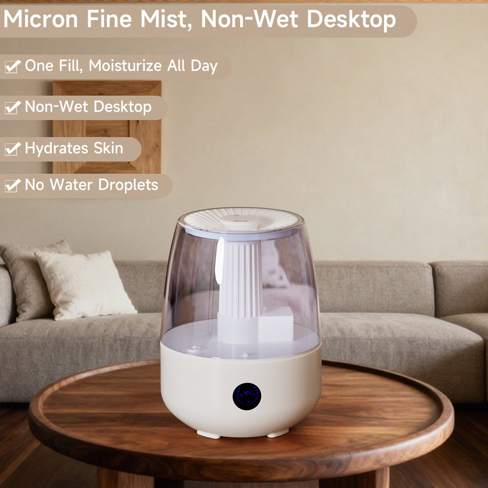 Humidifiers for Bedroom Large Room Home (6.8L) Cool Mist Top Fill Essential Oil Diffuser for Baby & Plants&Pet  Large capacity With remote control