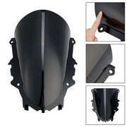 Windshield WindScreen fit for YAMAHA YZF-R3 YZF-R25 2019-2025 Black