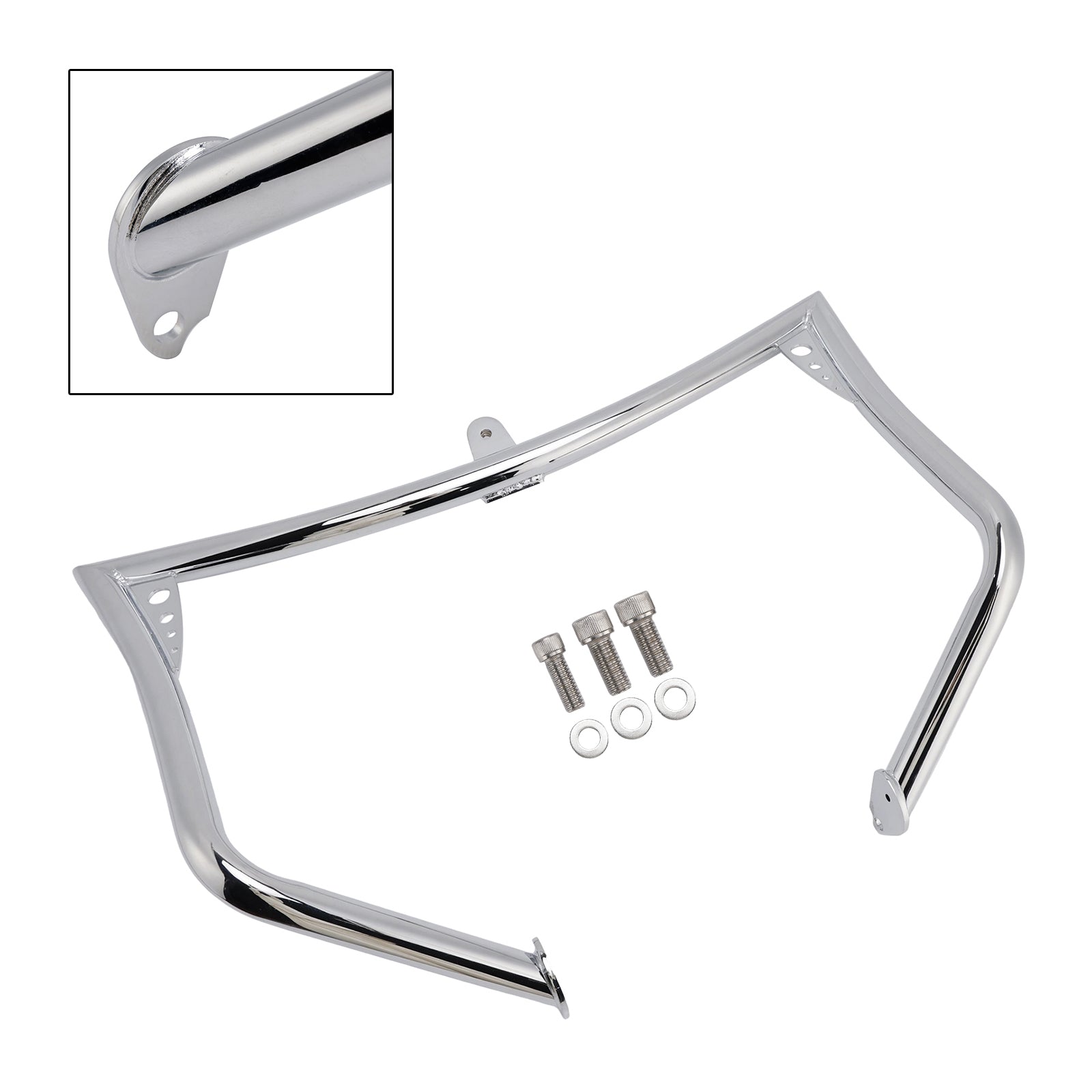 1998-2006 Touring Road King Classic EFI FLHRCI Engine Guard Frame Anti-Crash Bumper Protector Chrome